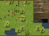 A typical battle scene. That blurb on the right is your tactical information.