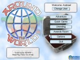 Around The World's title screen.