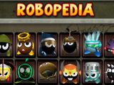 Check the Robopedia for vital info on your robots - and the enemies.