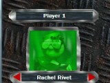Choose your character. Rachel totes an automatic rifle.